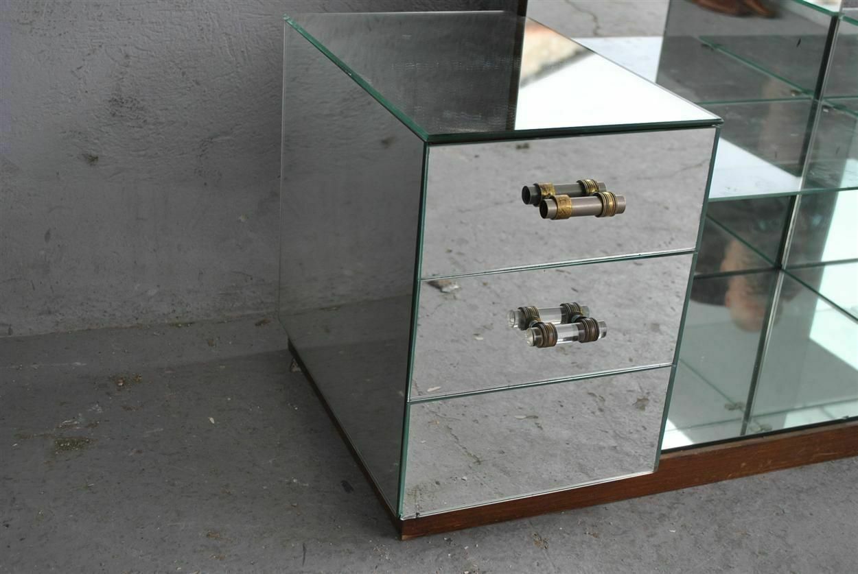 1940 Style Mirror Dressing Table 6 Drawers photo buy