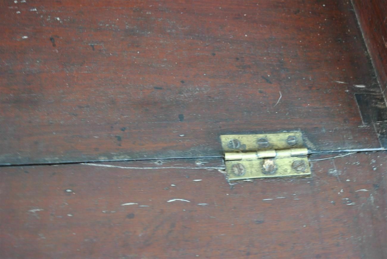 photo furniture 18th Century Sloping Desk In Mahogany And Bronze