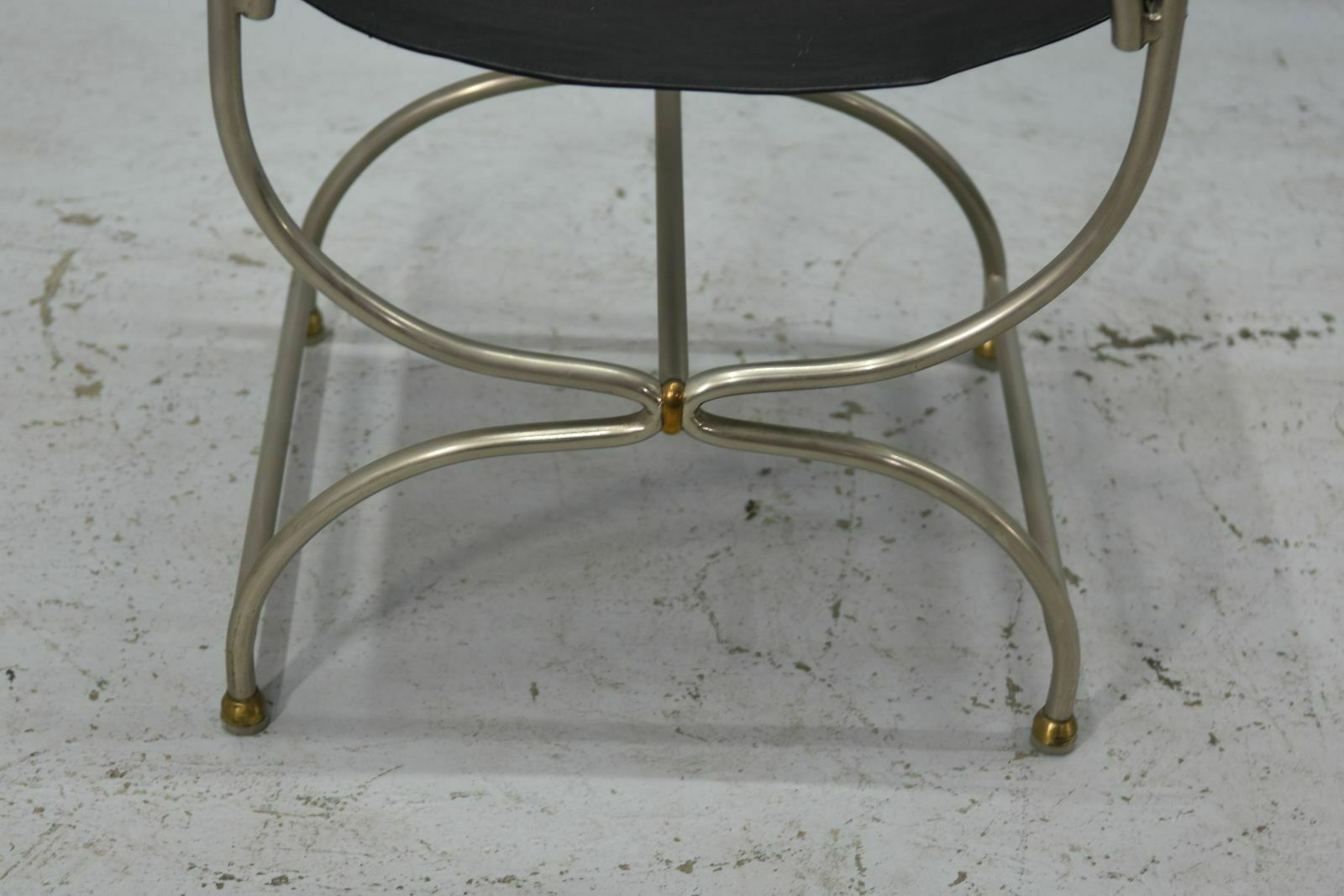 Maison Jansen Iron And Gilded Bronze Chairs (Set Of 4) photo vintage