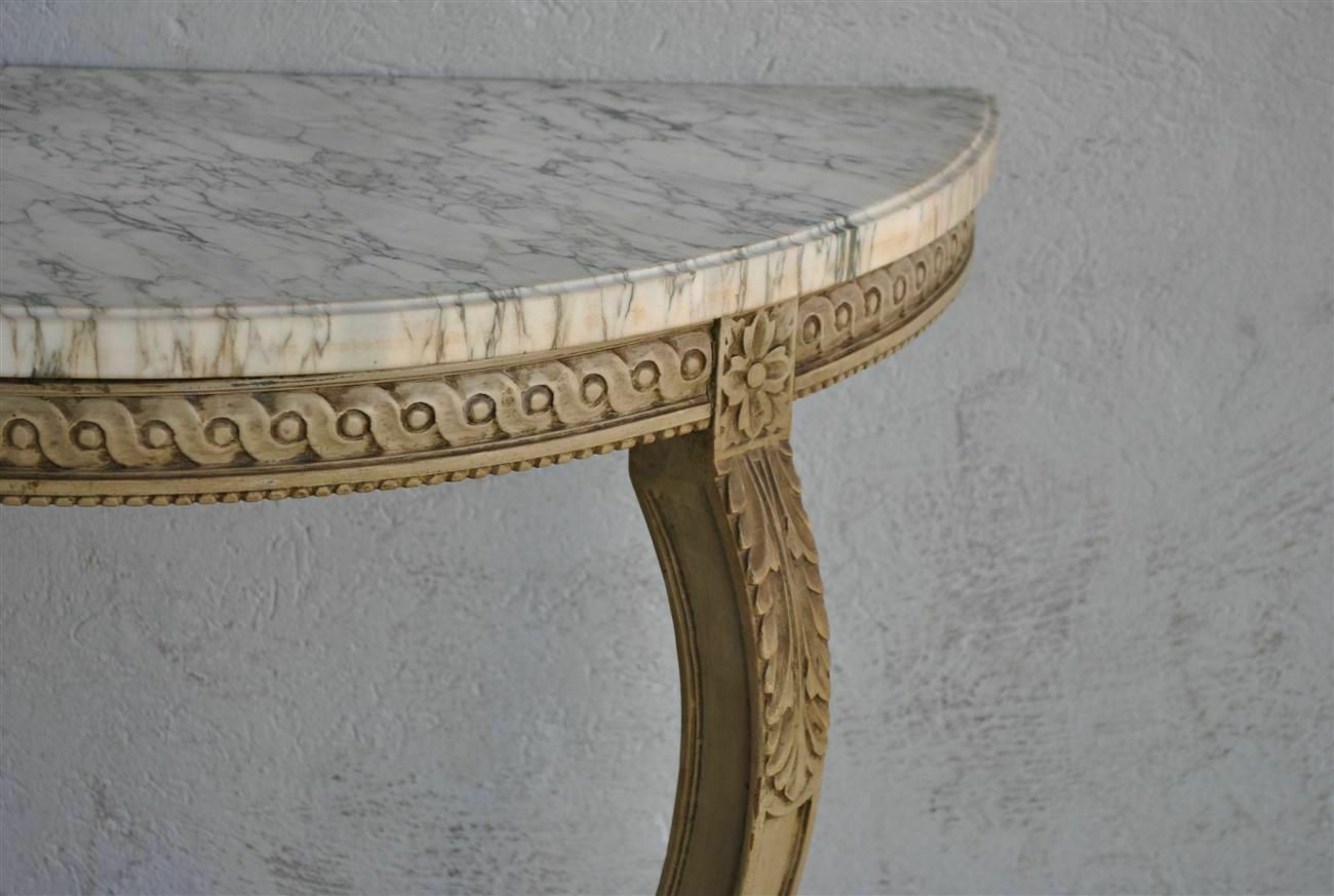 Louis XVI Lacquered Console Early 20th Century photo furniture
