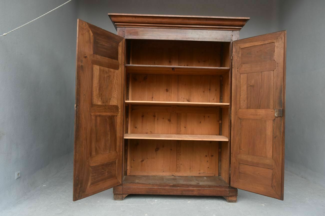 Eighteenth Century Walnut Cabinet With Diamond Tipped photo furniture