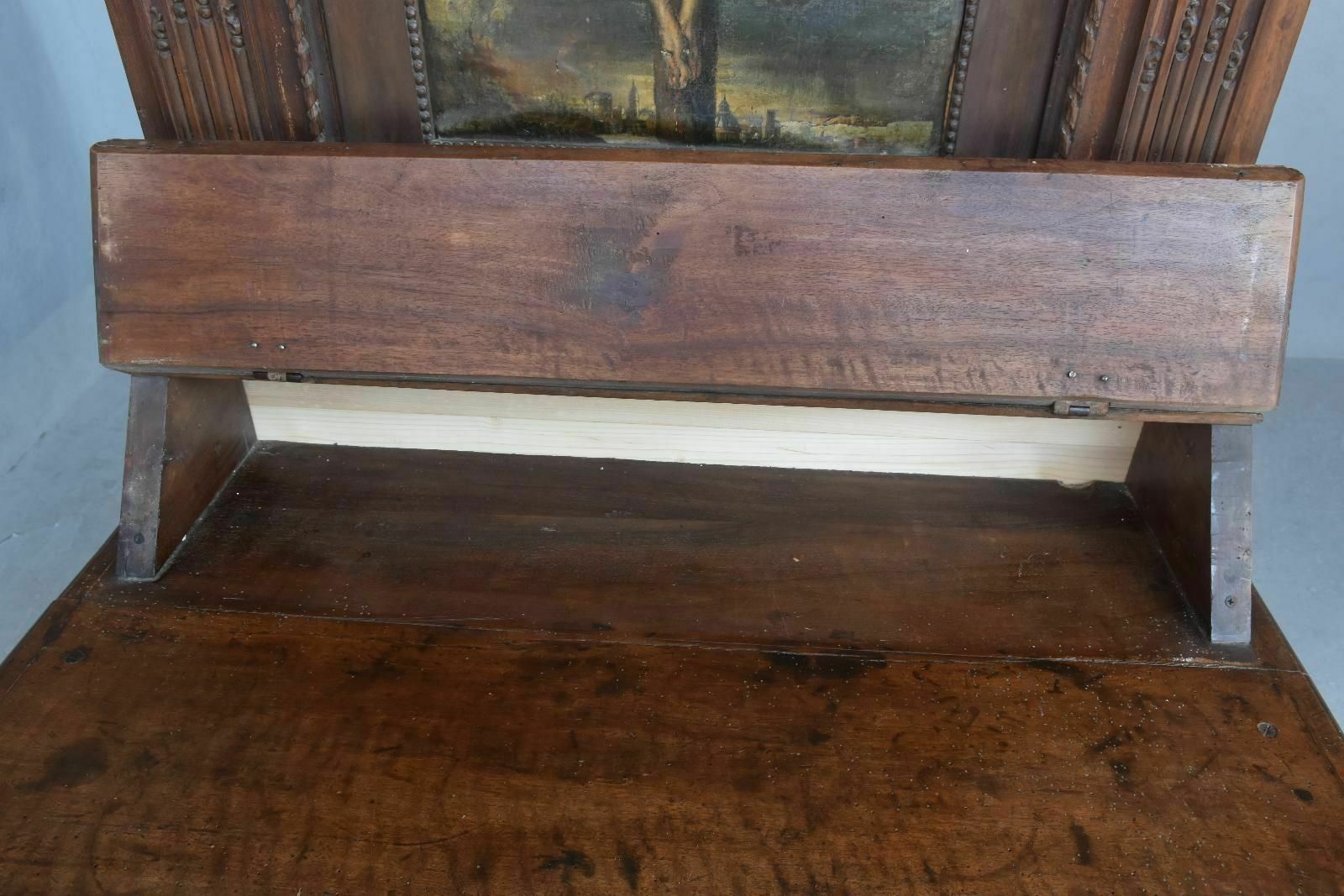 18th Century Sacristy Furniture In Walnut photo vintage