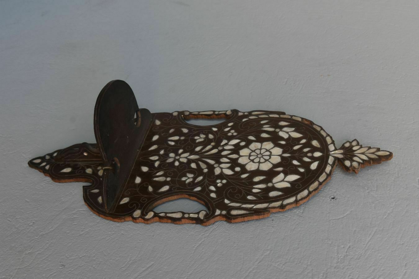 Oriental Wooden Shelves Early 20th Century (Pair) photo for sale