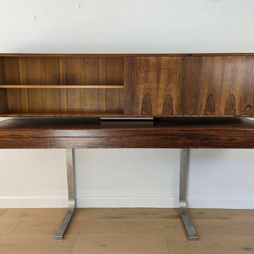 Mid Century Rosewood Archie Shine Planar Cupboard Designed By Robert Heritage
