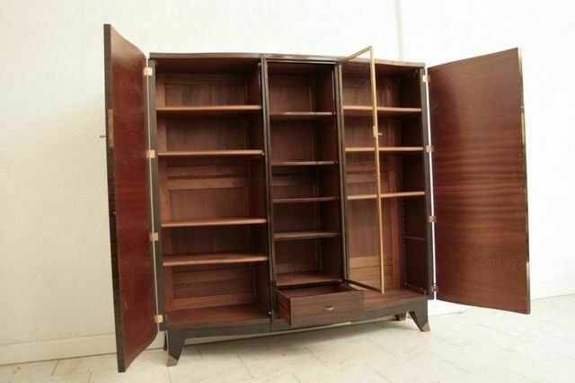Macassar Ebony Cabinet 1940, 1940s photo 5423.0