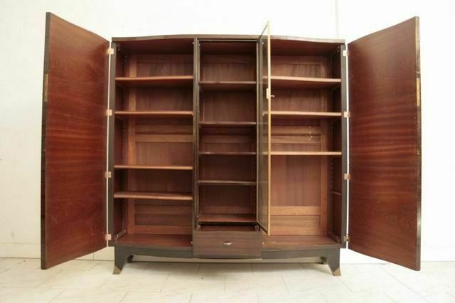 Macassar Ebony Cabinet 1940, 1940s photo buy