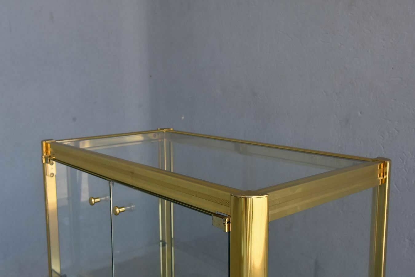 Vintage Chrome And Gold Metal Designer Display Cases (Fake Pair) photo 2085.0