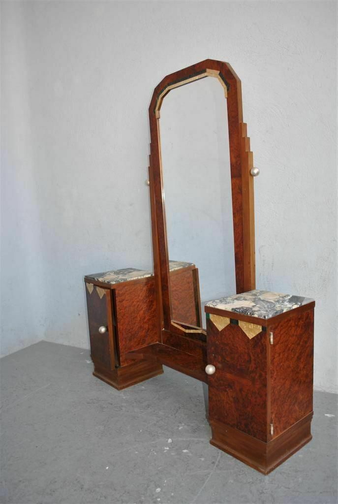1944.0 Dressing Table 1930 Art Deco Modernist Style photo