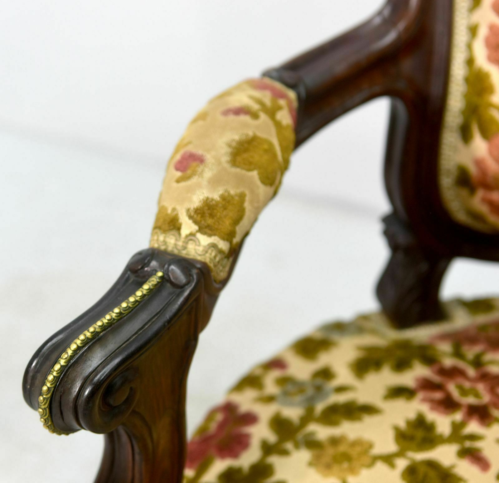 Living Room Chairs And Armchairs And Gilded Bronzes 4 Pieces Late 19th Century Precious Wood photo buy
