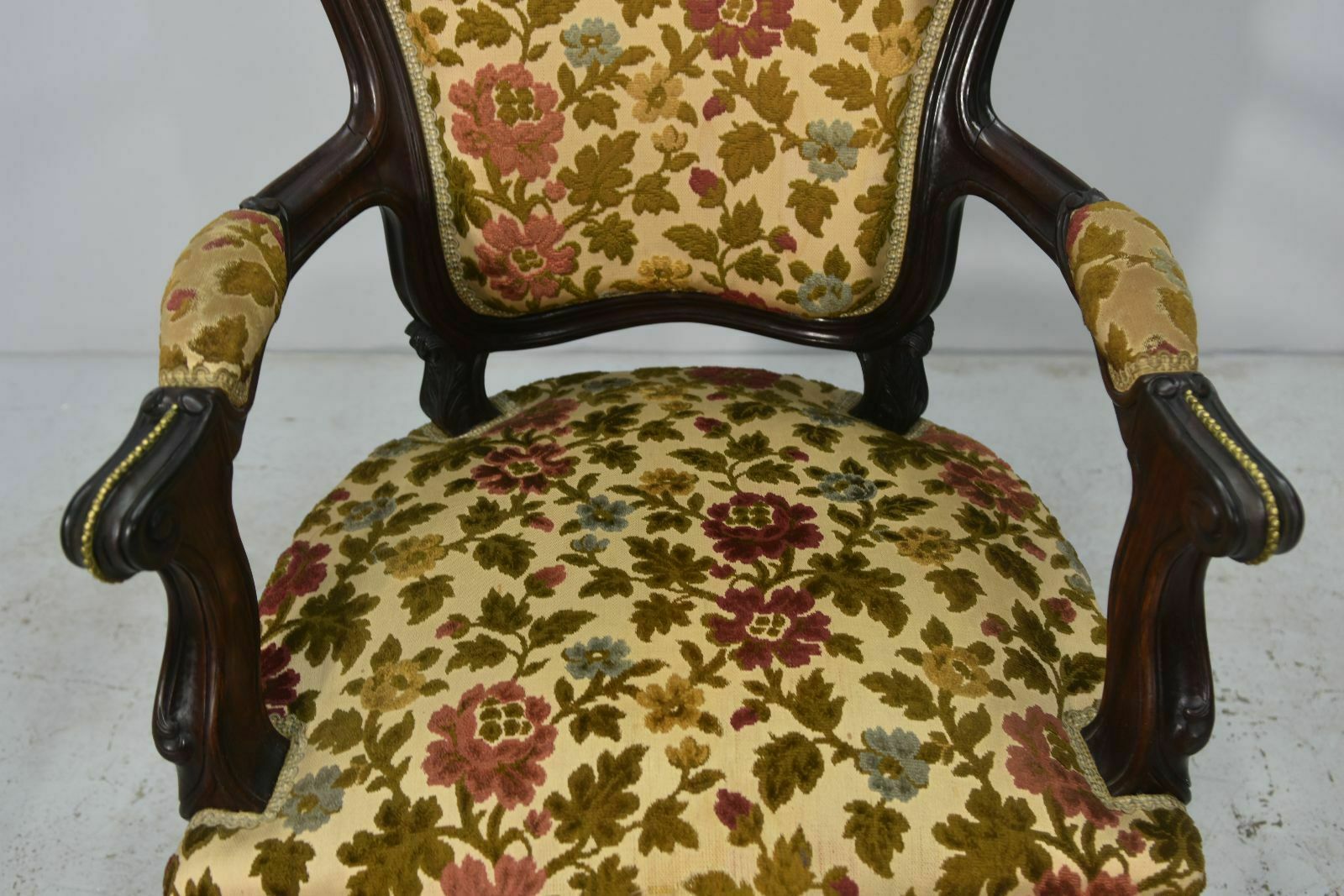 Living Room Chairs And Armchairs And Gilded Bronzes 4 Pieces Late 19th Century Precious Wood photo vintage