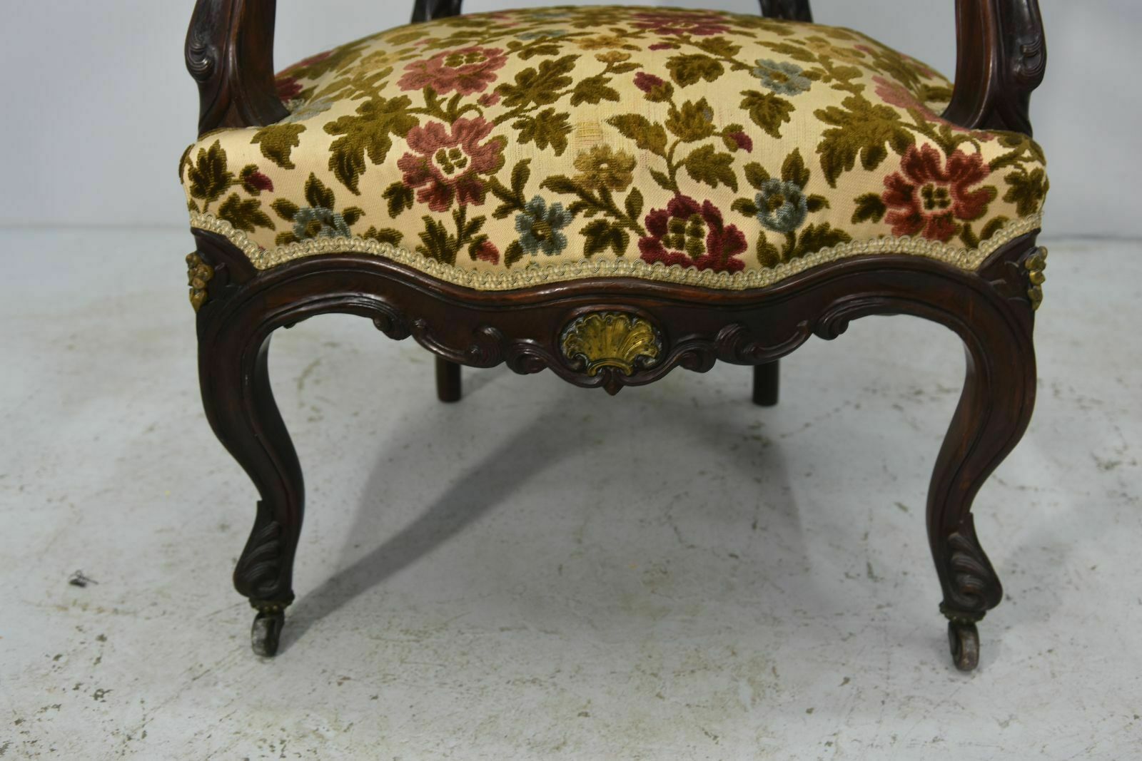 photo furniture Living Room Chairs And Armchairs And Gilded Bronzes 4 Pieces Late 19th Century Precious Wood