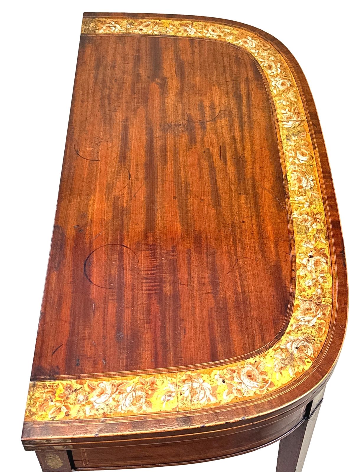 18th Century Georgian Mahogany Tea Table (England, Circa 1785) photo for sale