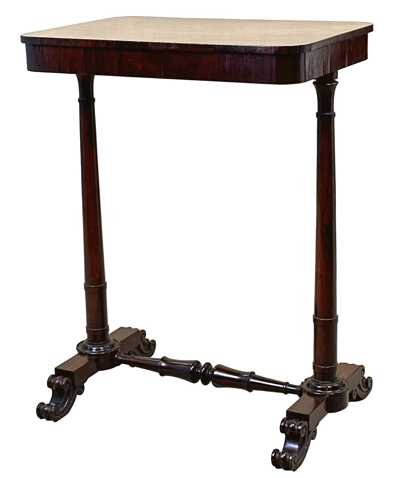 Late Regency Rosewood Occasional Table (England, Circa 1835)