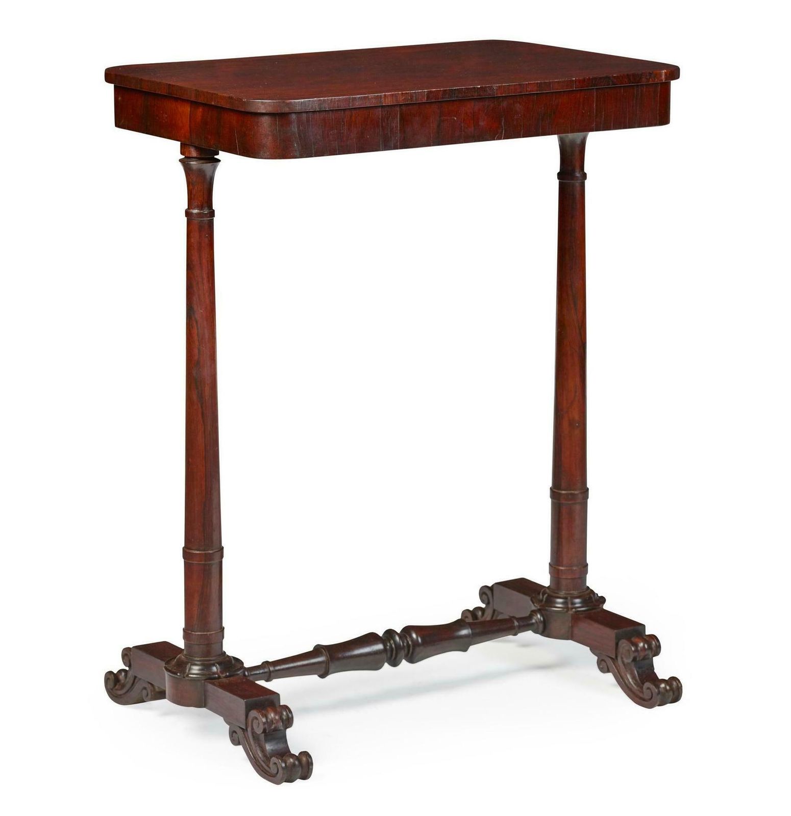 Late Regency Rosewood Occasional Table (England, Circa 1835) photo vintage