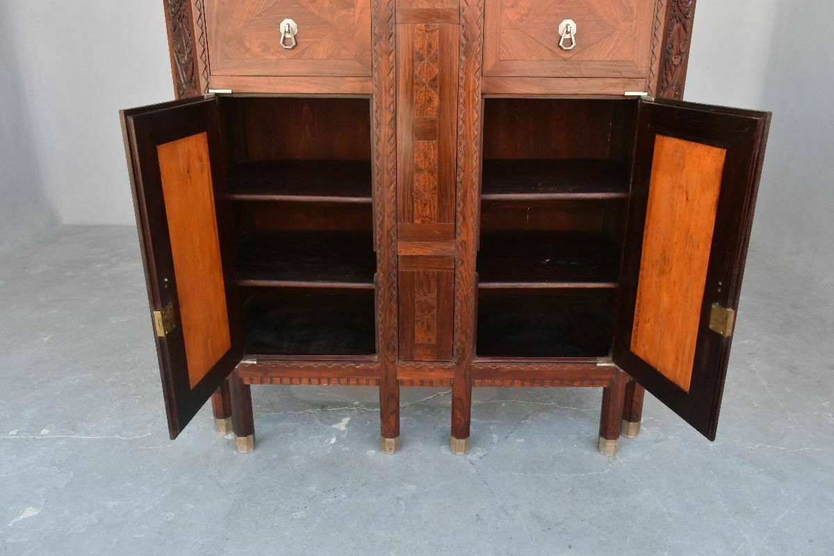 photo buy Art Deco Door Sideboard 1925 Rosewood In The Spirit Of Dominique