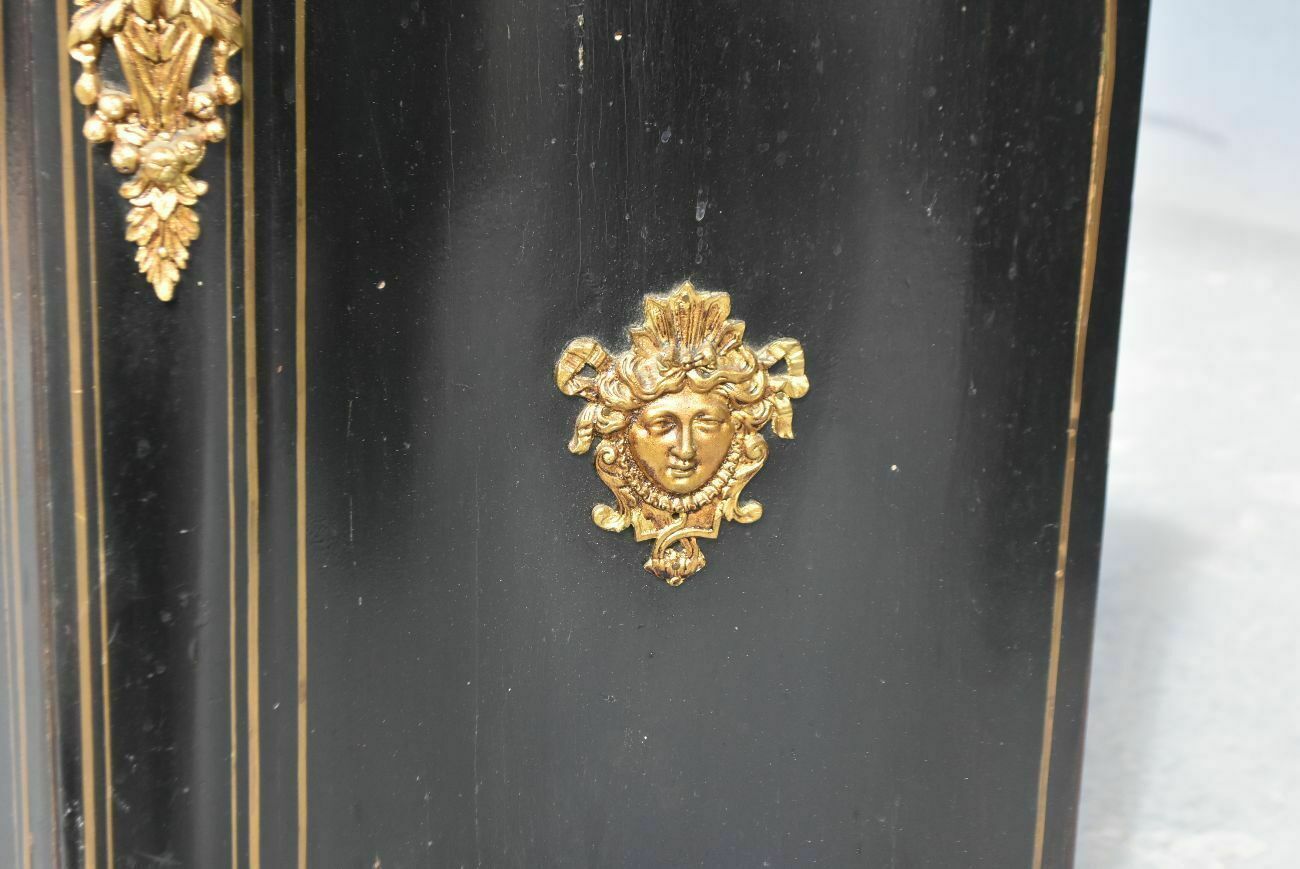 Bahut Napoleon III Marqueterie Boulle   Golden Bronze Register 19th photo vintage