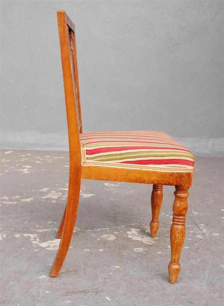19th Century Lyre Restoration Chairs (Set Of 8) photo furniture