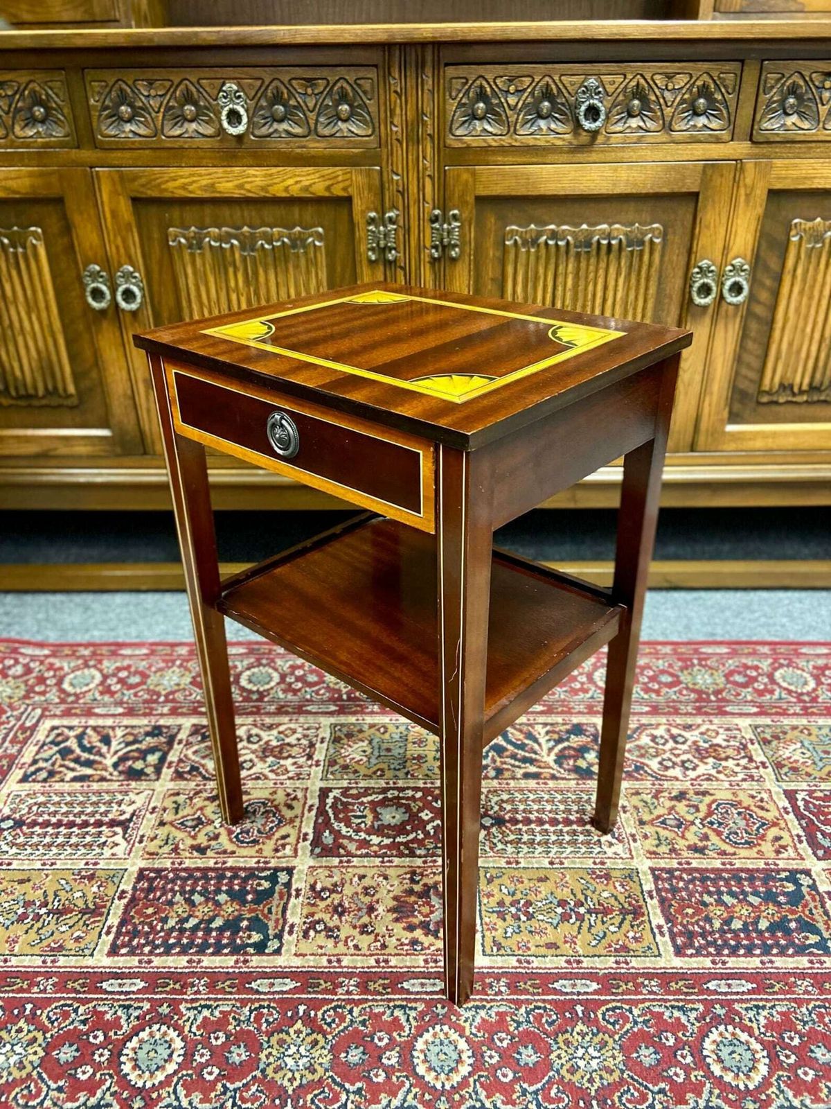 Vintage Retro Mid Century Modernist Remploy Furniture / Free Delivery / Side Table / Made In England Dated 1972 photo vintage