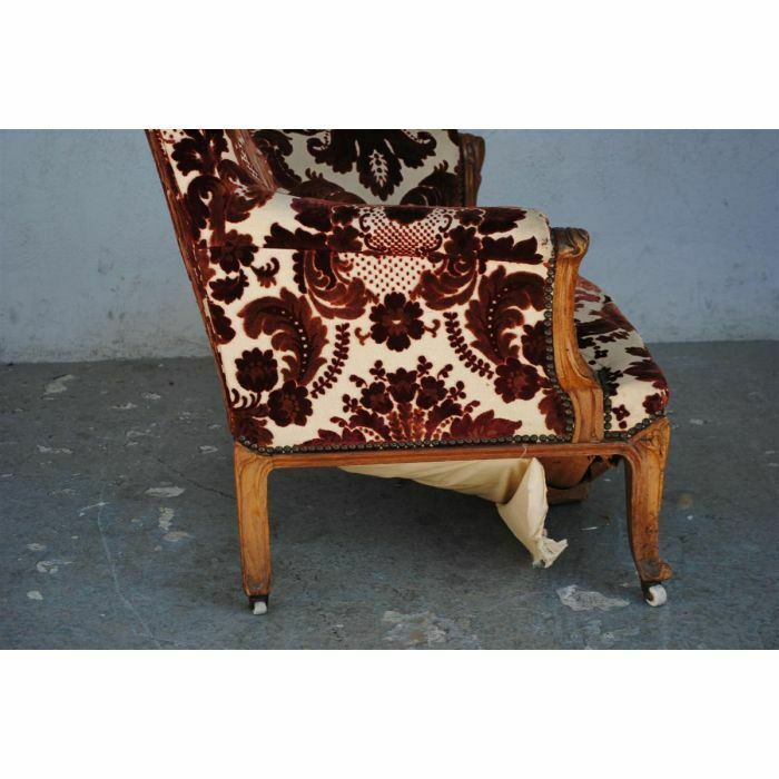 Art Nouveau Armchair 1900 In Oak (To Be Restored) photo buy