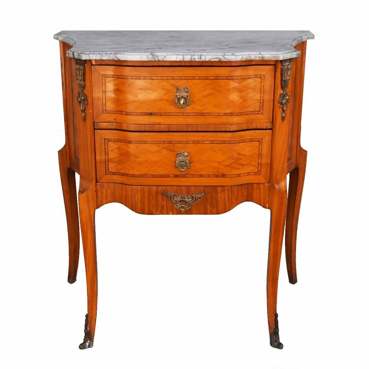 Napoleon Chest III Inlays And Golden Bronzes Late Xixth
