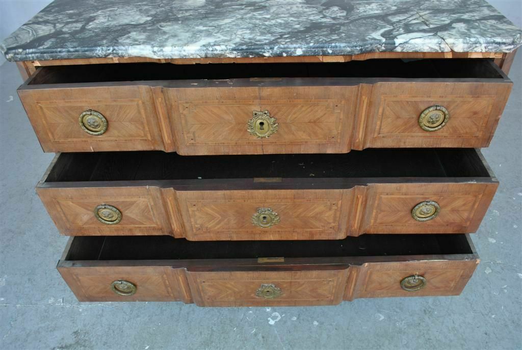 2647.0 18th Louis XVI Period Inlaid Chest Of Drawers photo