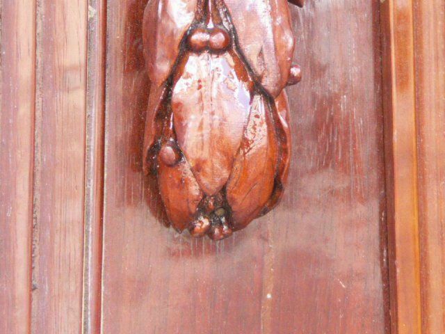19th Century Mahogany Secretary Sheath photo vintage