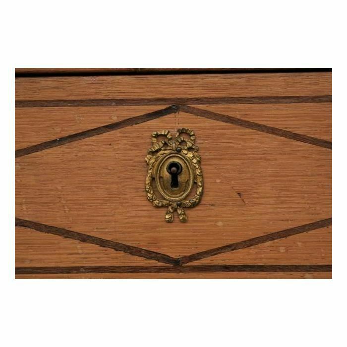 2503.0 Directoire Period Light Oak Chest Of Drawers photo