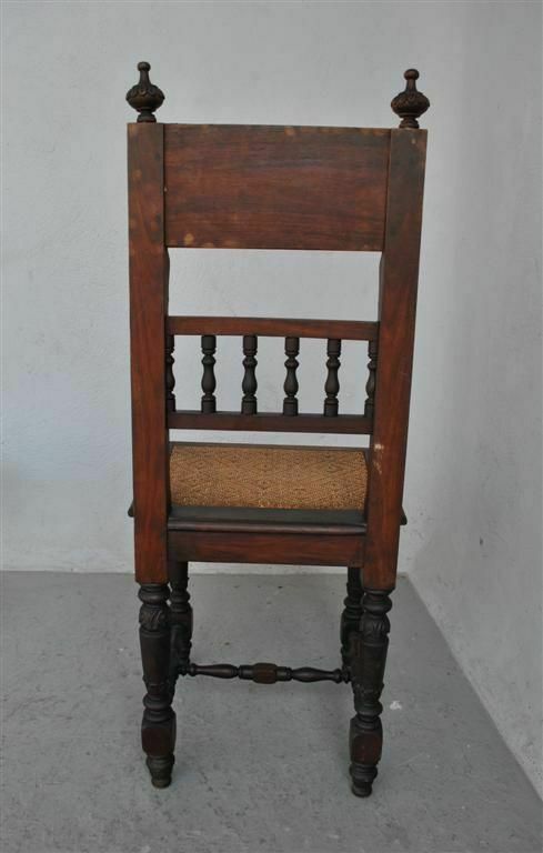 photo furniture Indian Chairs From The End Of The 19th Century (Series Of 6)
