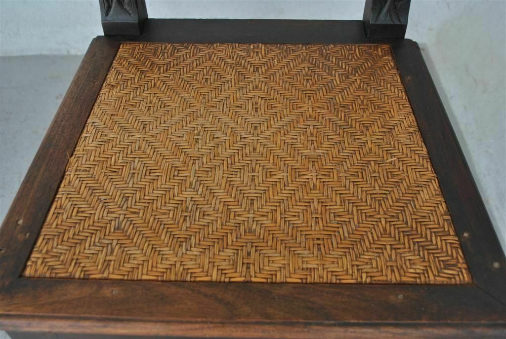 1944.0 Indian Chairs From The End Of The 19th Century (Series Of 6) photo