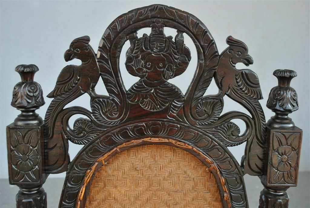 19th Century Indian Rosewood Chair photo Furniture