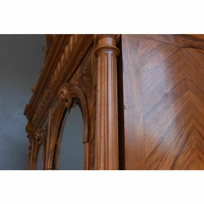 Walnut Cabinet Renaissance Style French Work From The Late 19th Century photo buy