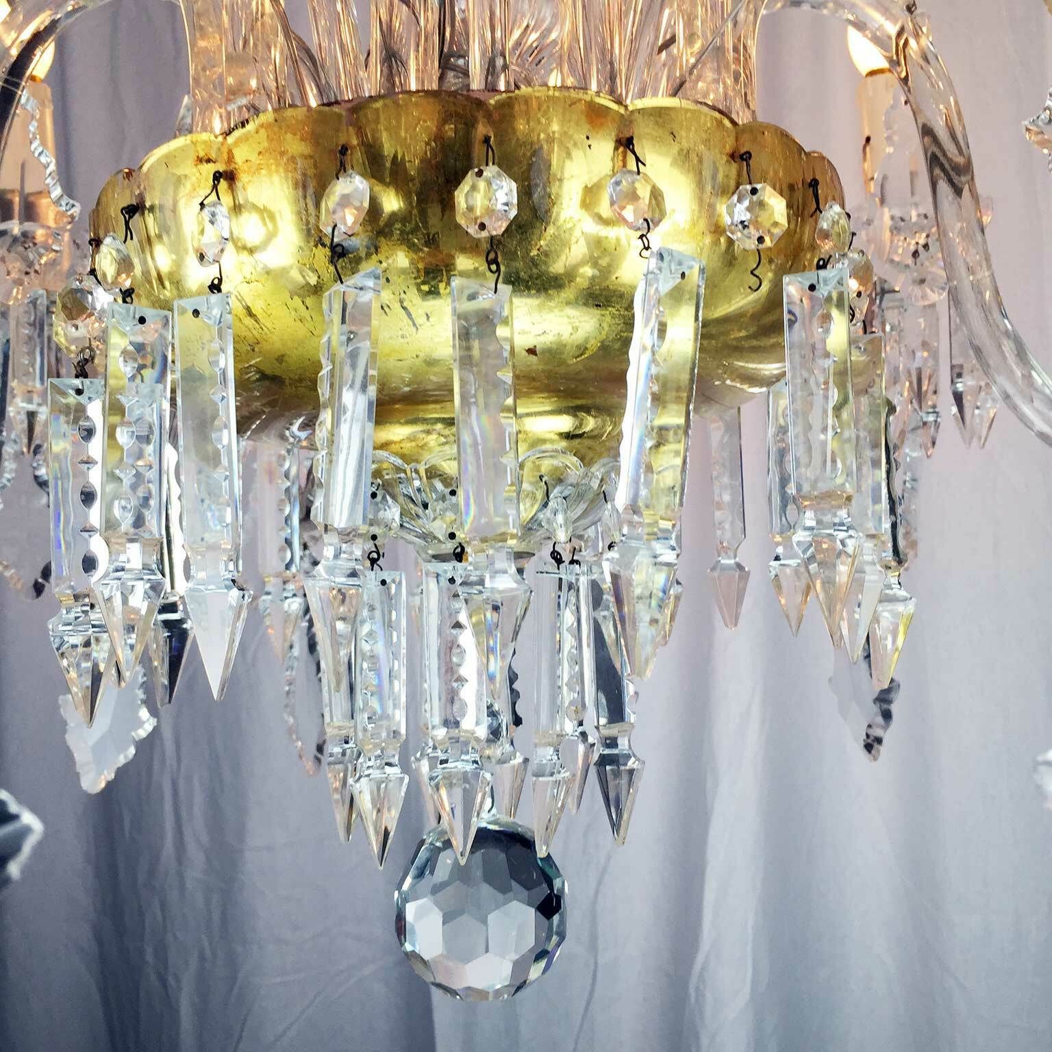 Lighting Antique Bohemia Crystal Chandelier 12 Arms photo
