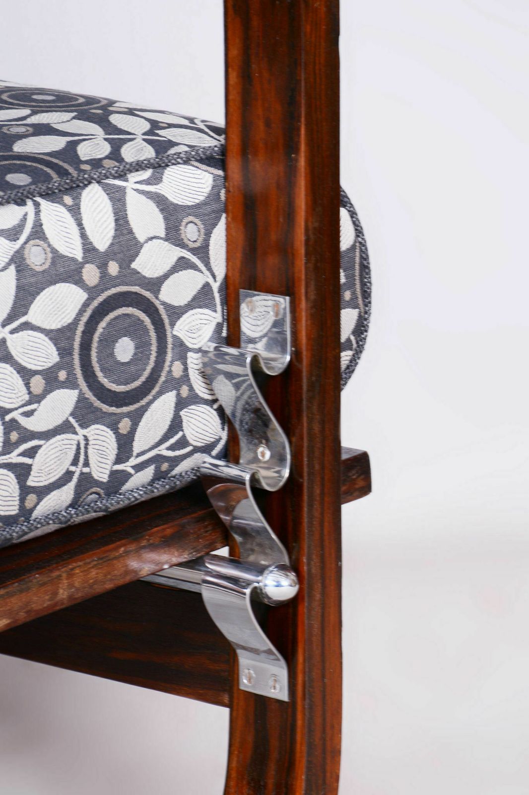 Reclining Art Deco Armchair, Made By Jindřich Halabala, Up Závody, Czech, 1920s photo Furniture