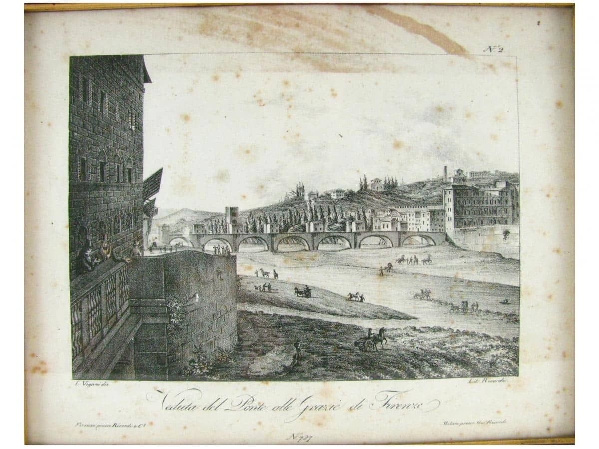 View Of The Bridge Of Graces Of Florence photo furniture