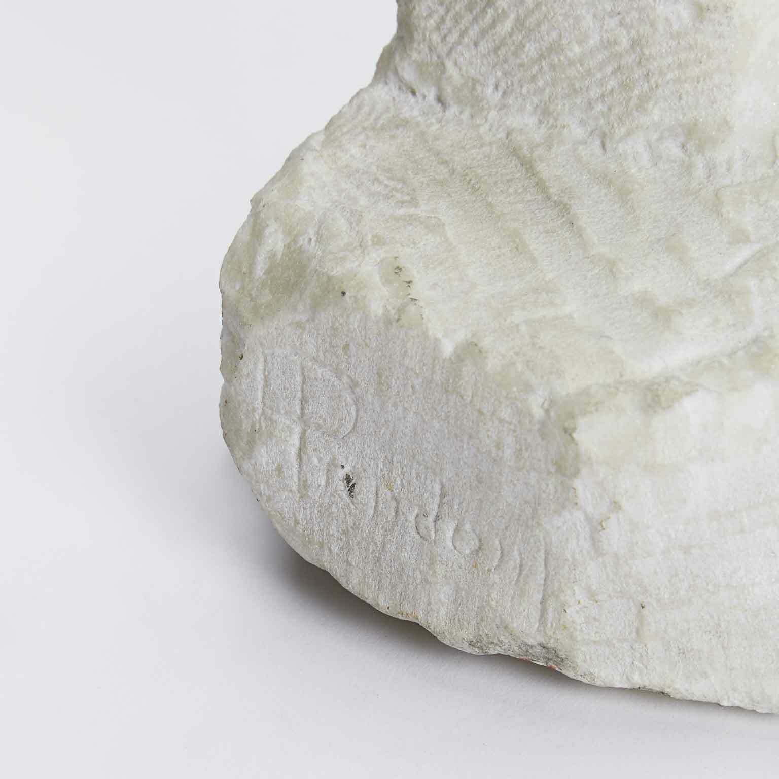 Take Attilio Sculpture Of A Little Girl In Marble photo buy