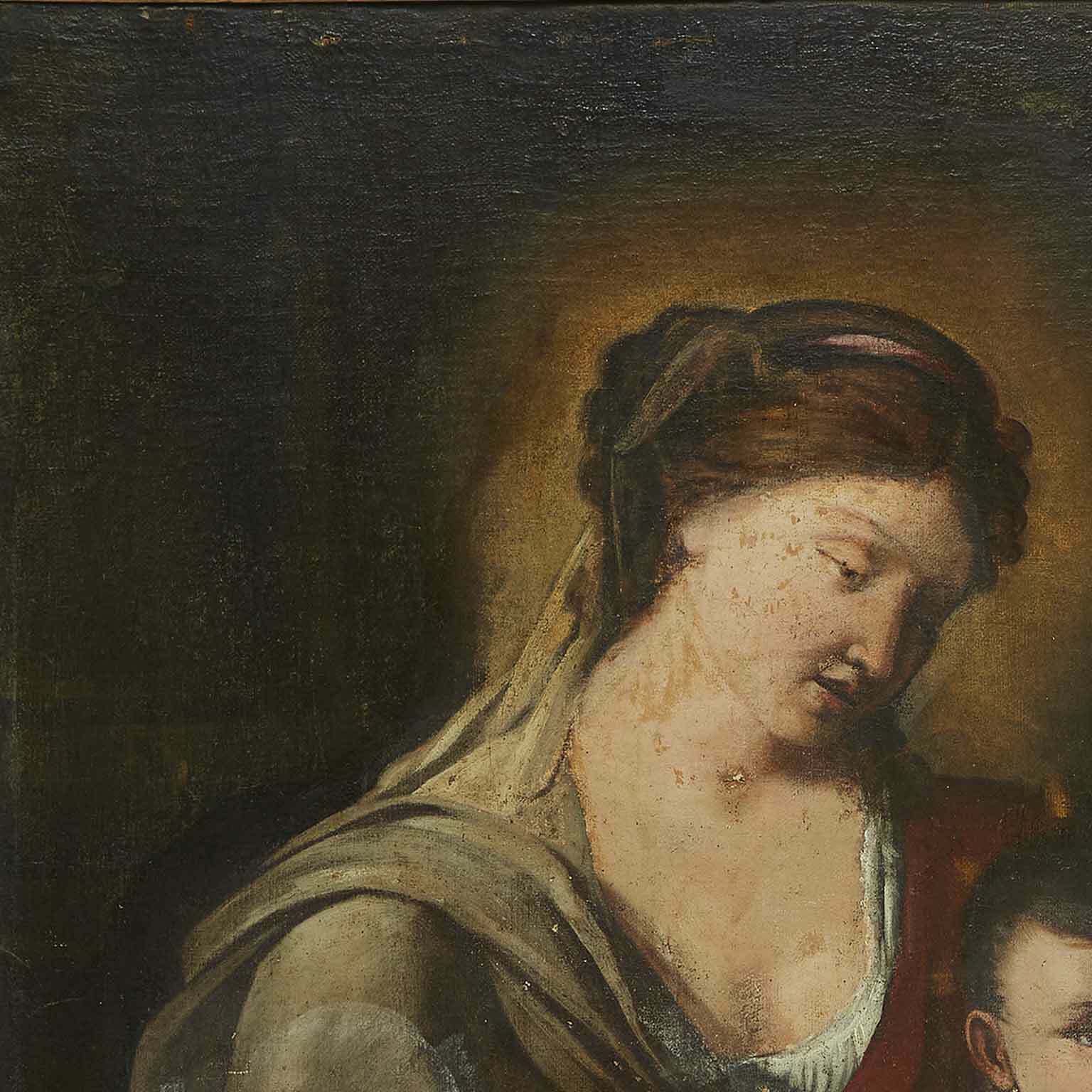 Madonna With Child And Saint John 1600 photo buy