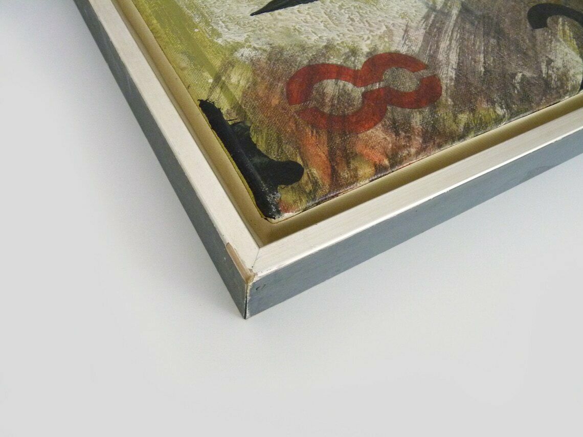 Huile sur toile Bent Karl Jacobsen (1934 2004). 1995 photo 1240.0