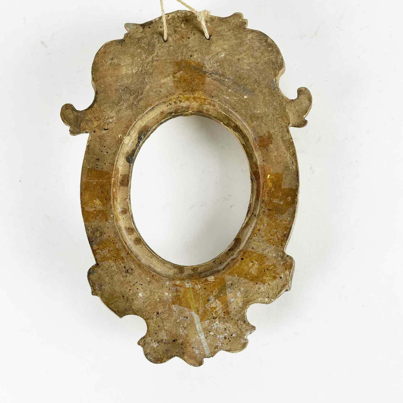 Pair Of Roman Golden Terracotta Frames From The 1700s photo 2589.0