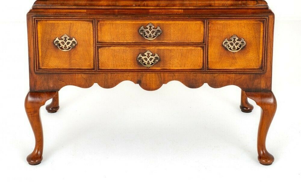 photo furniture Georgian Chest On Stand Cabinet Antique Walnut