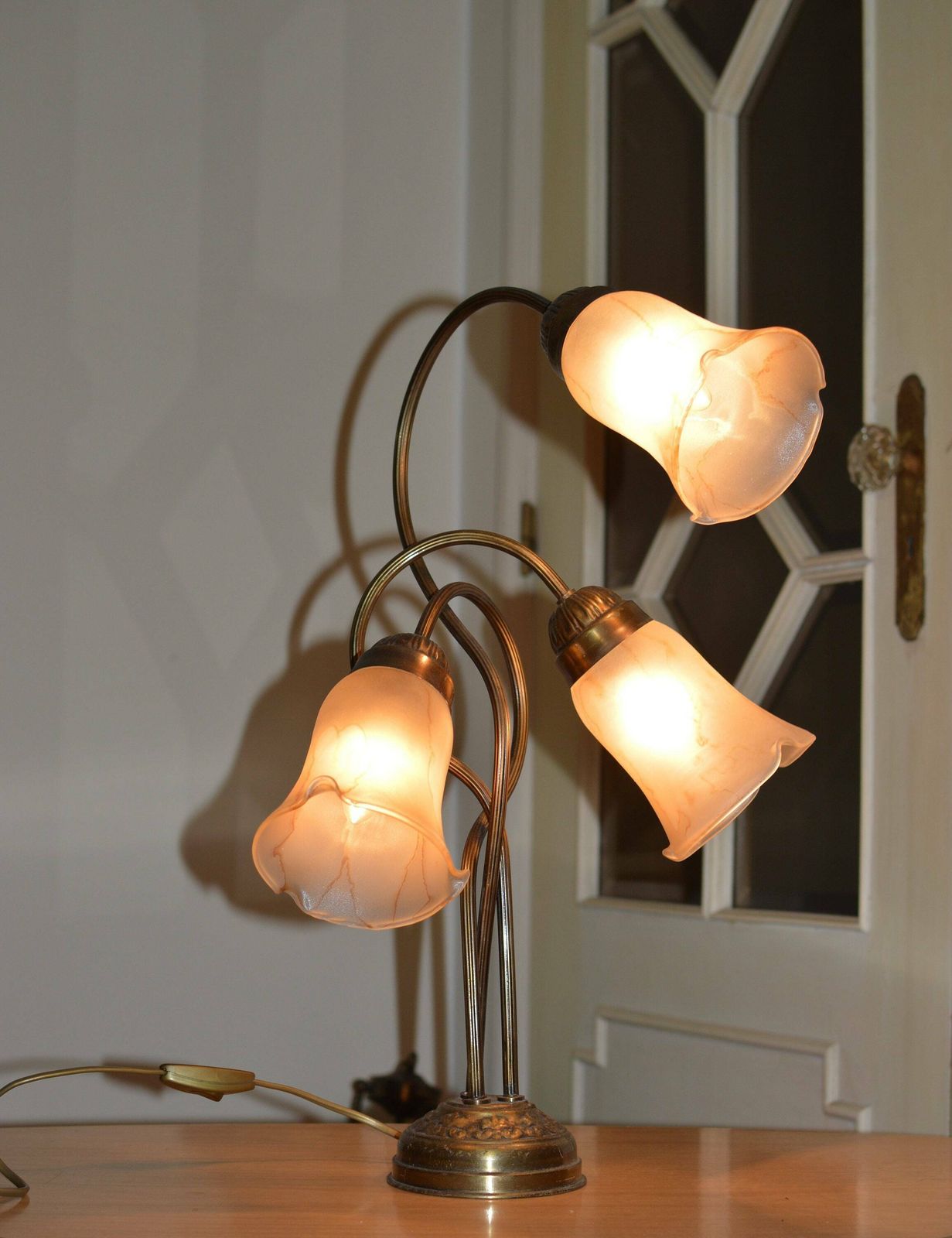 photo furniture Art Nouveau Table Lamp.. Floor Lamp Lamp Art Nouveau Rare...
