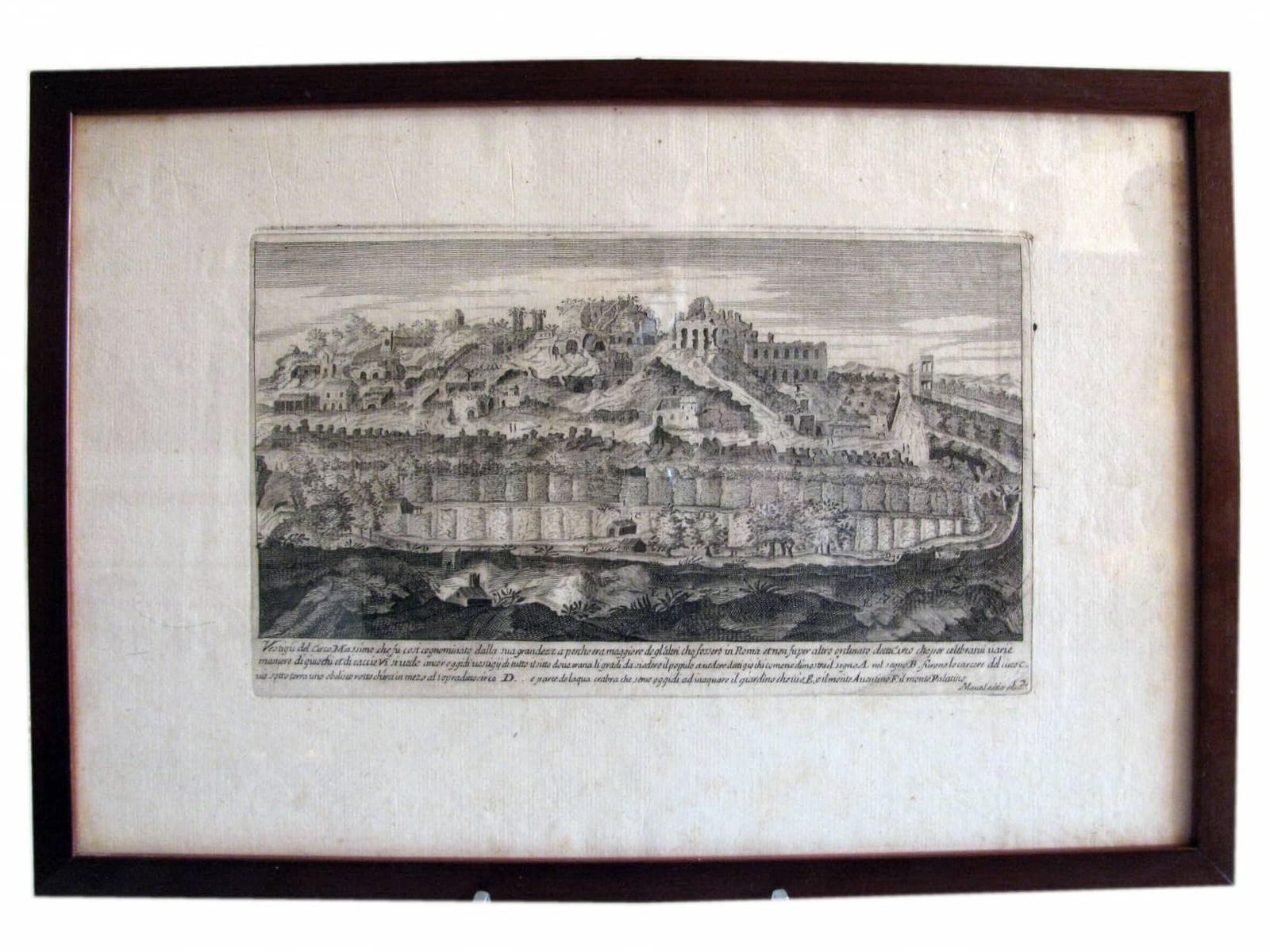 Sadeler Circus Maximus, 1600s, Antique photo Art