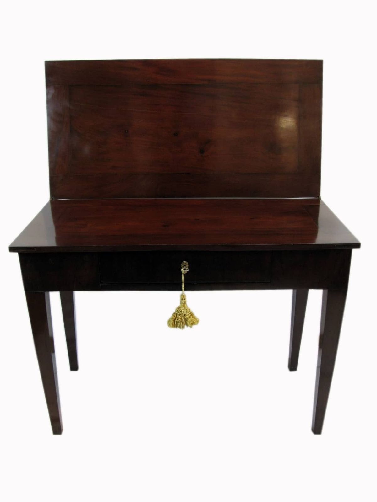 Louis XVI Extendable Table In Mahogany photo for sale
