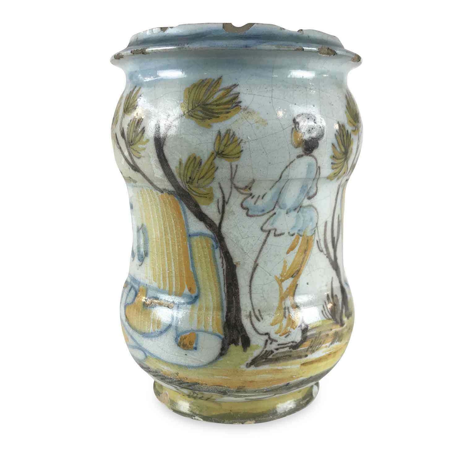 Rocchetto Albarello In Majolica Giacomo Boselli photo Home Decor