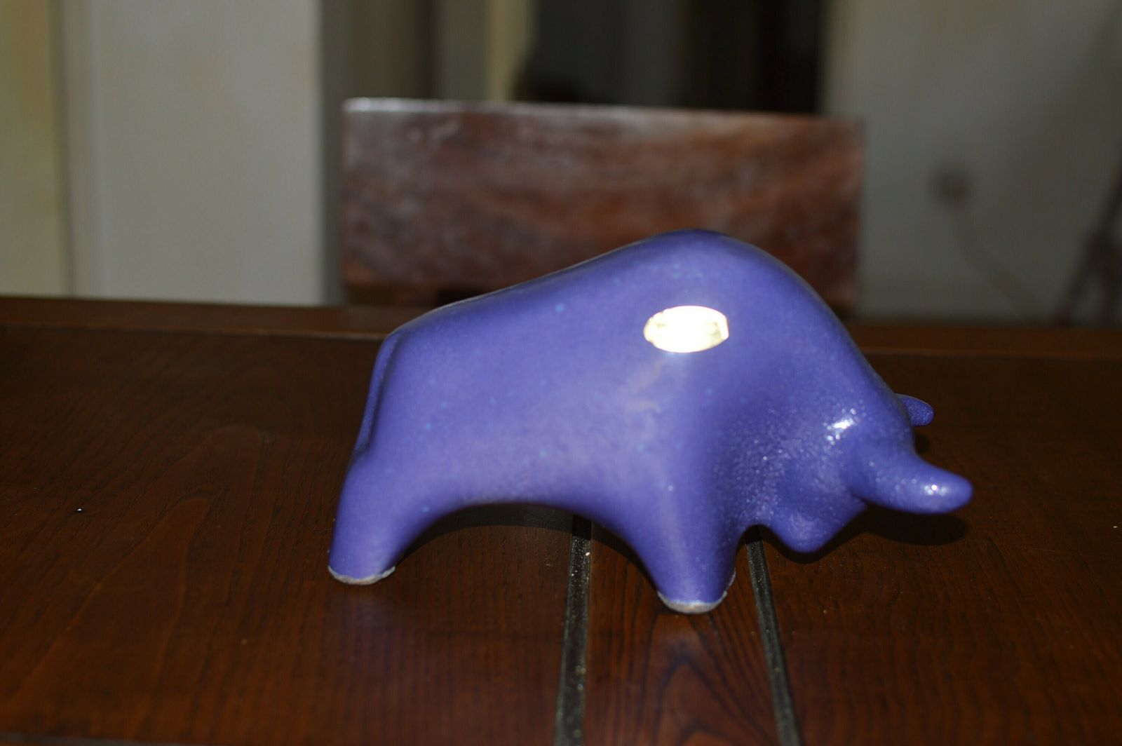 Ceramic Black Bull By Otto Keramik   Glazed Bull   Buffalo   Sculpture   Ruscha   Fat Lava   Germany photo 114.0