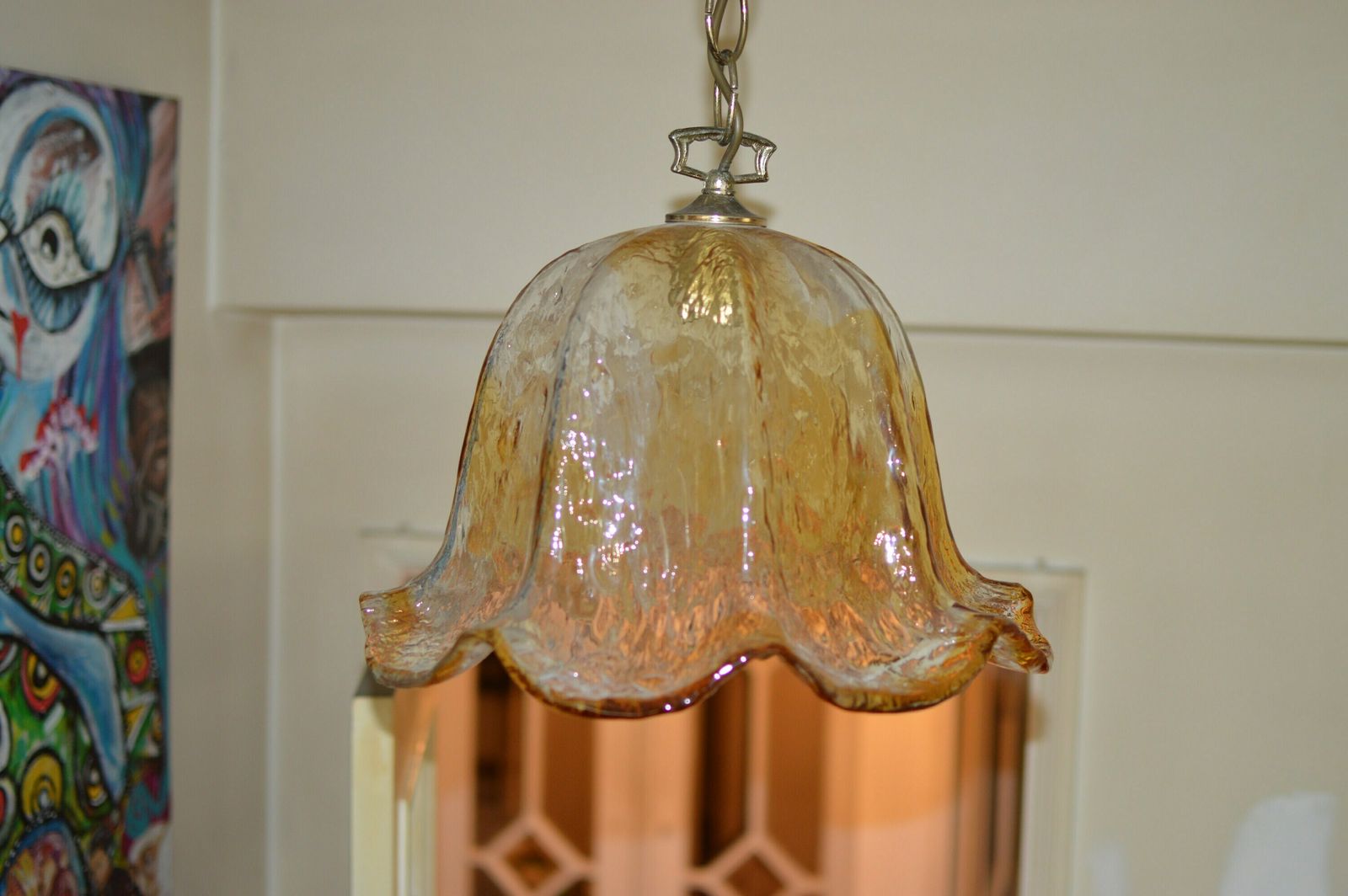 Lamp Space Age Mazzega Lamp Midcentury Pop . 1960/70 Opaline Glass Space Age Lamp German Lamp photo furniture