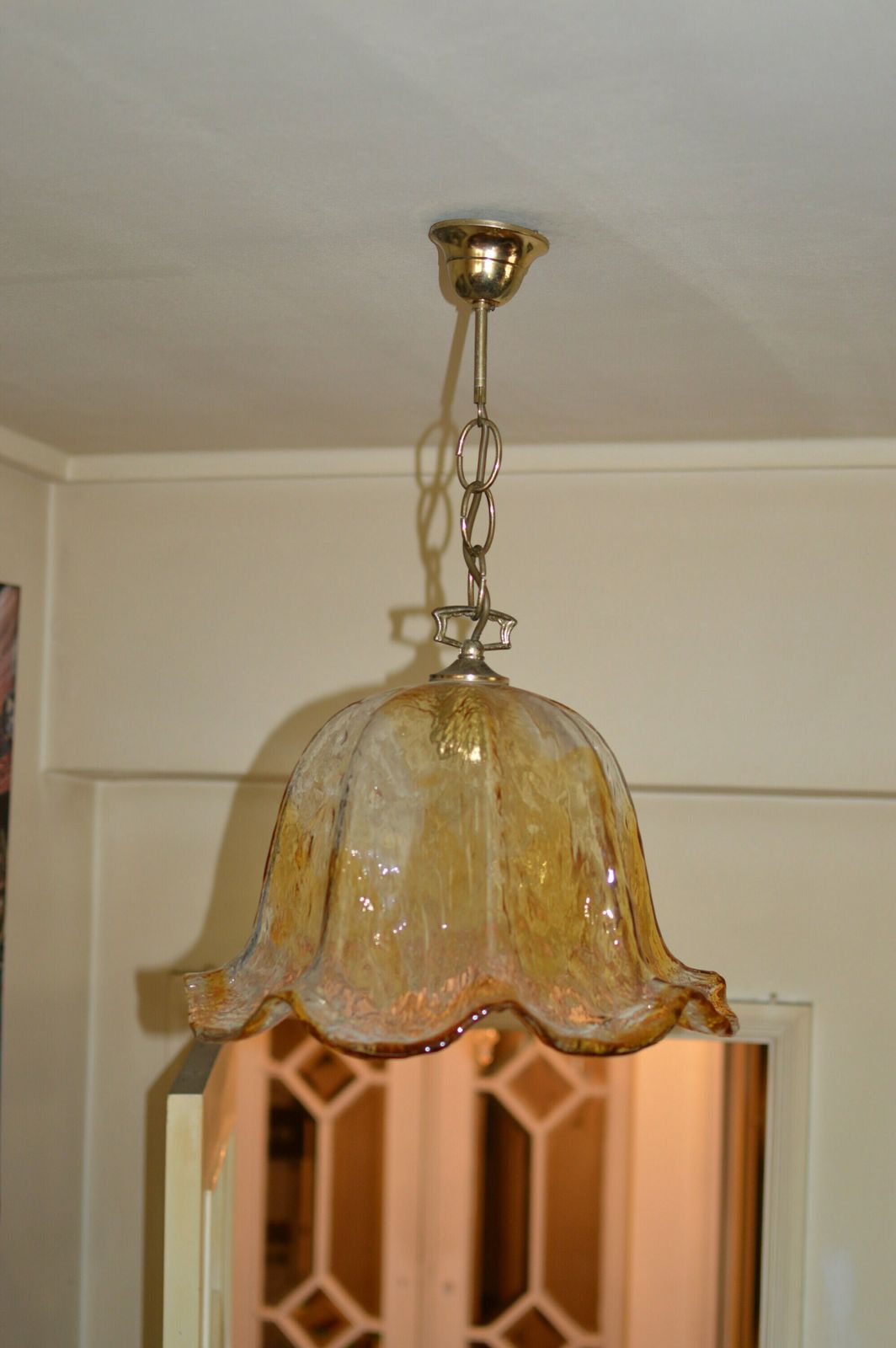 photo for sale Lamp Space Age Mazzega Lamp Midcentury Pop . 1960/70 Opaline Glass Space Age Lamp German Lamp