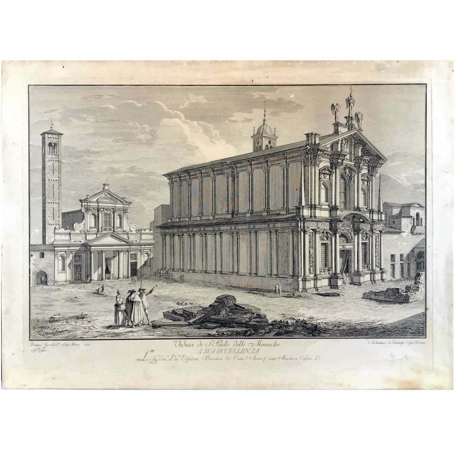 Domenico Aspari San Paolo Delle Nuns Milan 1788