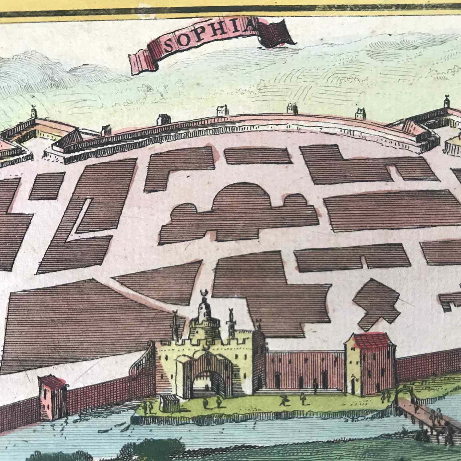 View Of Sophia, 1600s, Antique photo for sale