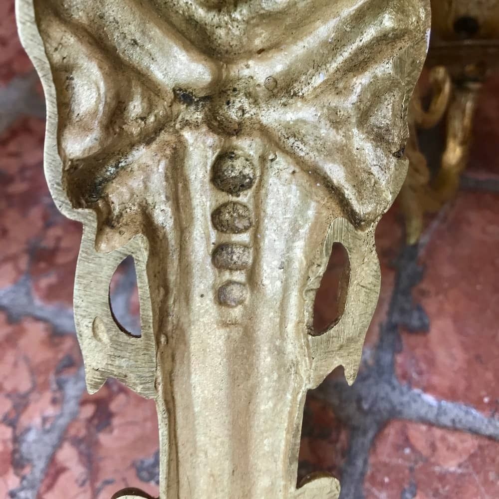 photo vinterior Pair Of Louis XVI Appliques In Gilt Bronze