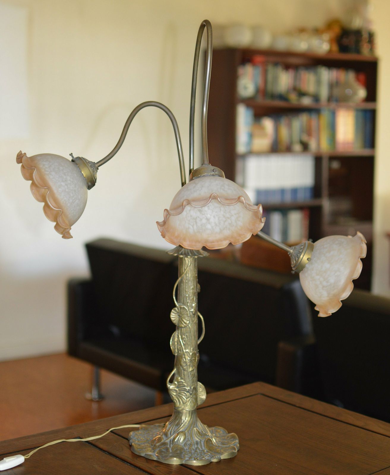 photo for sale Art Nouveau Table Lamp.. Floor Lamp Lamp Art Nouveau Rare.